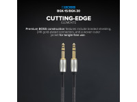 <b>BOSS BGK-15 Cabo GK 4.5m para BOSS GM-800 e VG-800, Pickups GK-5/GK-5B, Conversores BOSS GKC-AD e GKC-DA</b> <b>BOSS BGK-15 Cabo GK 4.5m para BOSS GM-800 e VG-800, Pickups GK-5/GK-5B, Conversores BOSS GKC-AD e GKC-DA</b>